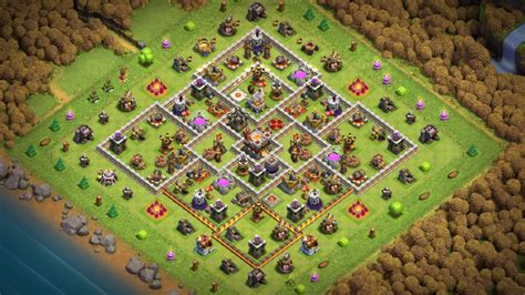 clash of clans th11 layout.